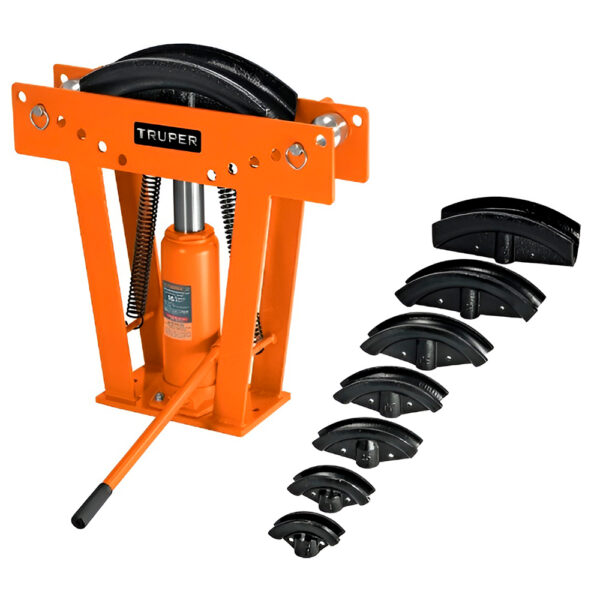 Alquiler de doblador hidráulico 16 toneladas para tubos 1/2" a 3" DHT-16 TRUPER