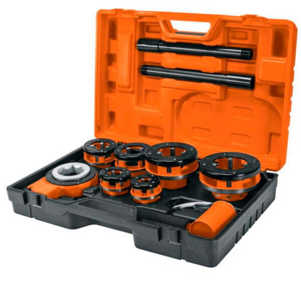 Alquiler de Tarrajas para tubo 1/2" a 2" juego 9 piezas TA-851 TRUPER - Imagen 3