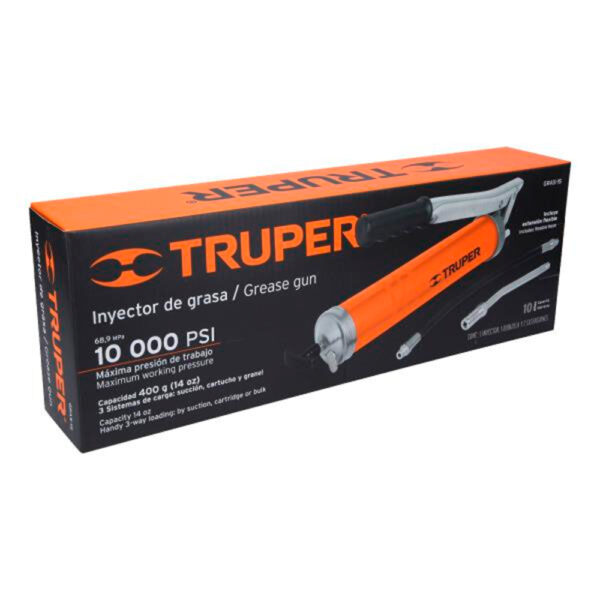 Alquiler de engrasadora industrial TRUPER GRAS-15, 1/8" 14oz 10000psi - Imagen 2