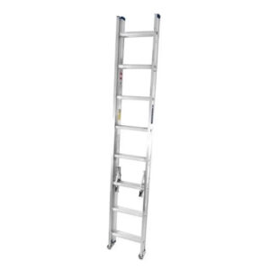 Alquiler de escalera de extensión de aluminio TOOLCRAFT 20 PASOS TC3511