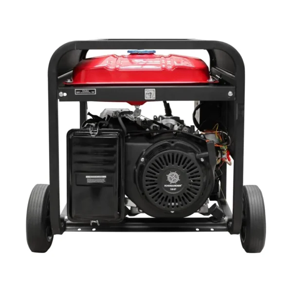Alquiler de generador eléctrico Khomander TH10000E gasolinero 9kW arranque eléctrico 220V - Imagen 4