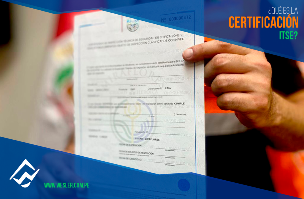 certificación itse