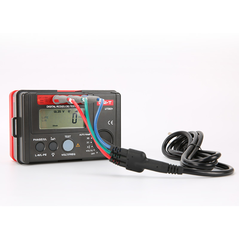 Alquiler de Comprobador digital de interruptores diferenciales (ELCB) UT582+ 30 V a 600 V / 45 Hz a 65 Hz. - Imagen 2