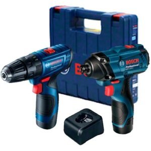 Atornillador de Impacto 1/4" Hex y Taladro Atornillador 3/8" 12V