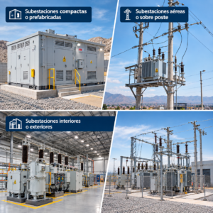 Tipo de subestaciones eléctricas industriales