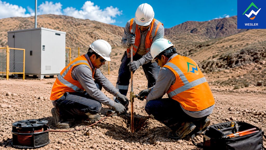 instalacion de pozo a tierra